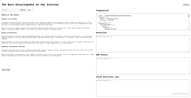 Security scan screenshot of https://fraud-detection-browser-sdk.beck.de