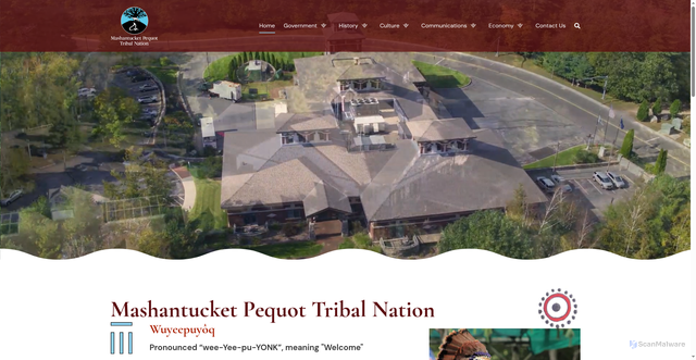 Security scan screenshot of https://www.mptn-nsn.gov/