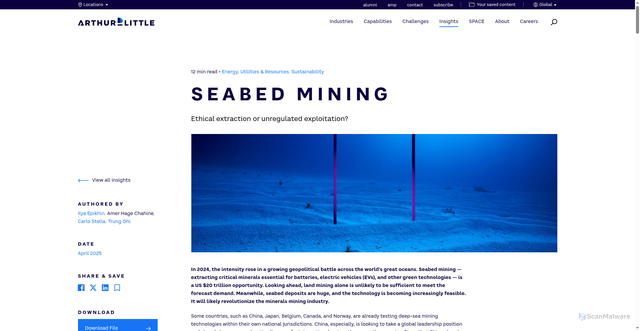 Security scan screenshot of https://www.adlittle.com/en/insights/prism/seabed-mining