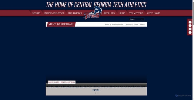 Security scan screenshot of https://www.cgtctitans.com/sports/mbkb/index