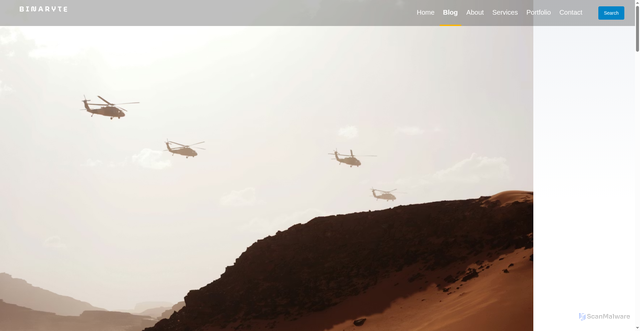 Security scan screenshot of https://binaryte-astro.pages.dev/blog/post/what-is-dom-invader.md/