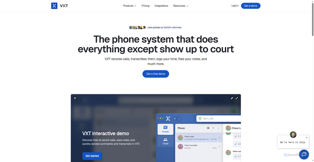Security scan screenshot of https://vxt.co.nz