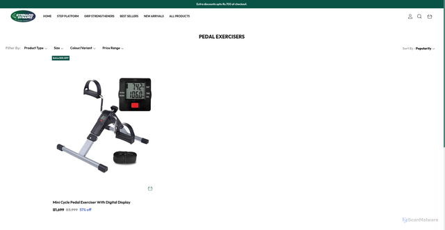 Security scan screenshot of https://gymnaziodynamiz.com/collection/Q1A8fGcT
