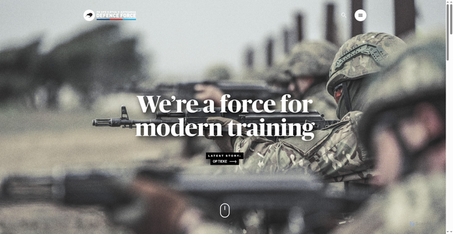 Security scan screenshot of https://www.nzdf.mil.nz/nzdf/