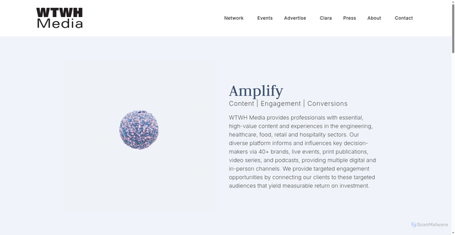 Security scan screenshot of https://wtwhmedia.com