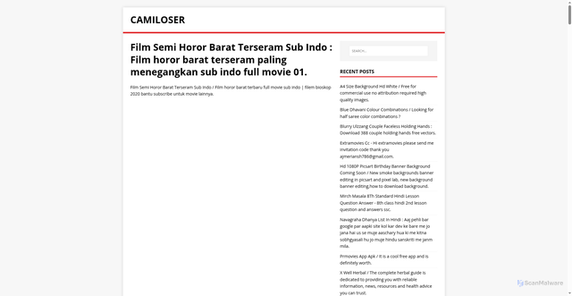 Security scan screenshot of https://resolima.pages.dev/posts/film-semi-horor-barat-terseram-sub-indo/