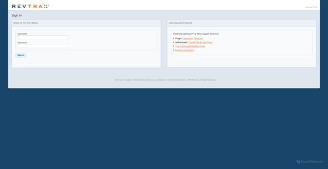 Security scan screenshot of https://irxcm.com