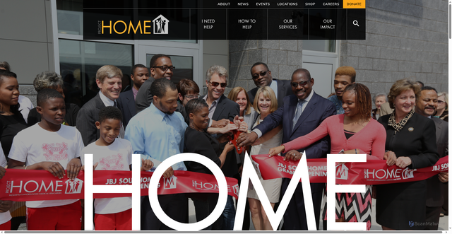 Security scan screenshot of https://www.projecthome.org/