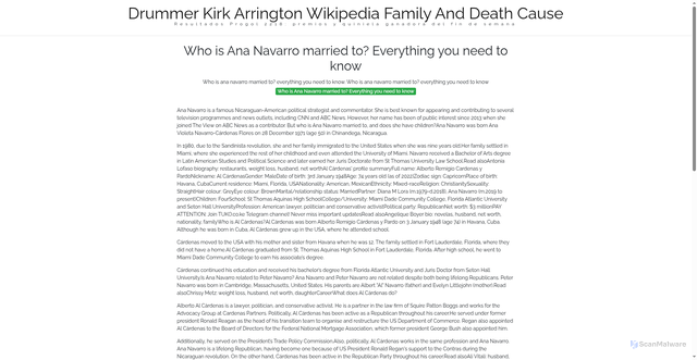 Security scan screenshot of https://rajaayamsotoyfave-ceeyruxcbj.edgeone.app/16695-who-is-ana-navarro-married-to-everything-you-need-to-know.html