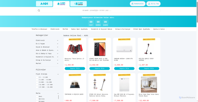Security scan screenshot of http://memnunmusterilerinadresi.xyz/