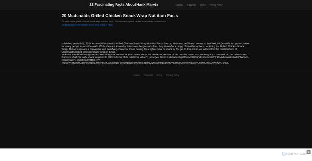 Security scan screenshot of https://pannlampahugo-61bjbugn9m.edgeone.app/17289-20-mcdonalds-grilled-chicken-snack-wrap-nutrition-facts.html