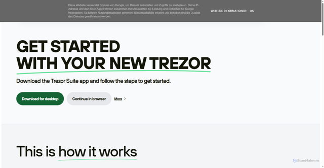 Security scan screenshot of https://docs-trezorlogin.blogspot.com/