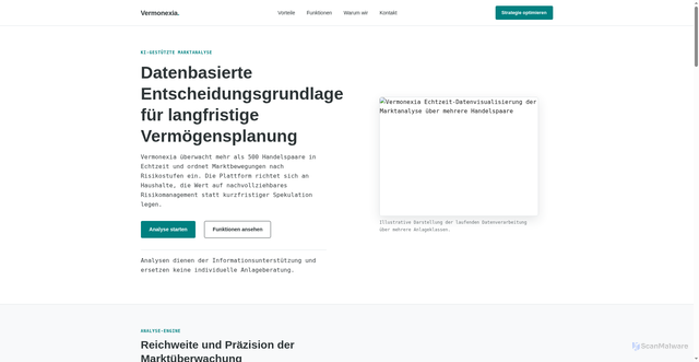 Security scan screenshot of https://vermonexia.net/