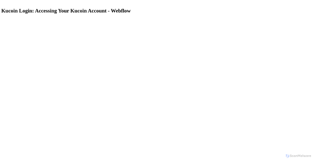 Security scan screenshot of https://kunlgine.webflow.io/