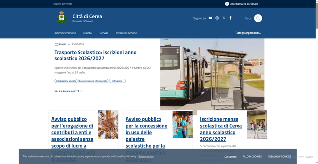 Security scan screenshot of https://www.cerea.net