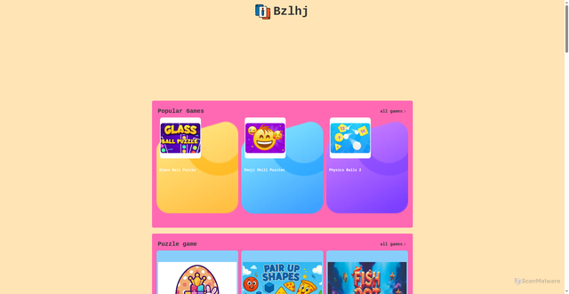 Security scan screenshot of https://bzlhj.top