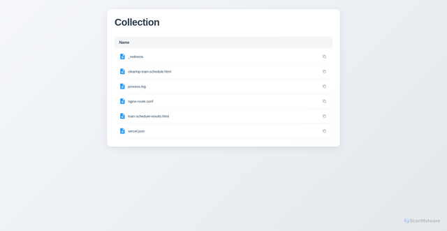 Security scan screenshot of https://trainschedule-bi7h7numlo.edgeone.app/