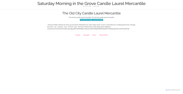 Security scan screenshot of https://shellyrannblog-zj6o1ybhxp.edgeone.app/13336-the-old-city-candle-laurel-mercantile.html