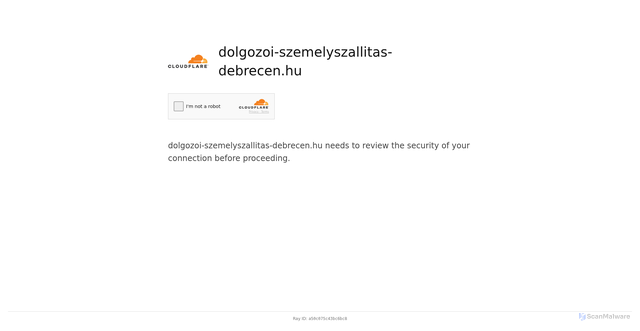 Security scan screenshot of https://dolgozoi-szemelyszallitas-debrecen.hu