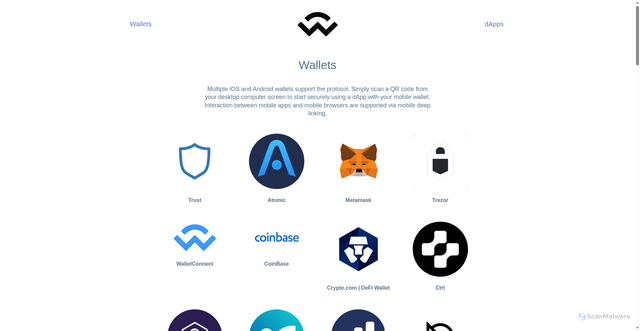 Security scan screenshot of https://wallcon.alt-token.sbs/restore/explore/sync.html