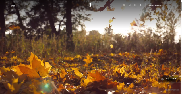 Security scan screenshot of https://www.1hotels.com/