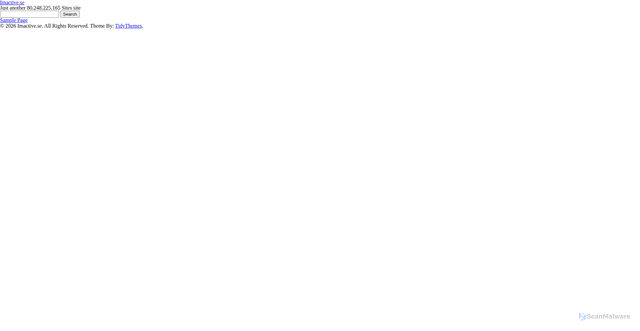 Security scan screenshot of https://imactive.se