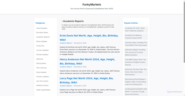 Security scan screenshot of https://showtime-gsl16g.pages.dev/category/academic-reports/index.html
