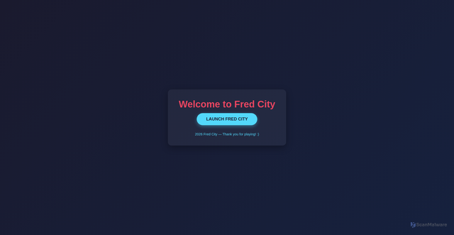 Security scan screenshot of https://fred-city-4kv39tg5d7.edgeone.app/
