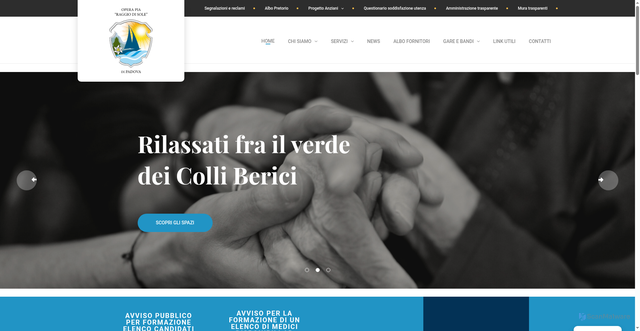 Security scan screenshot of https://www.operapia-raggiodisole.it/