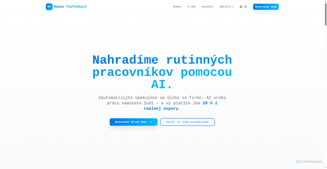 Security scan screenshot of https://romantiefenbach.com/
