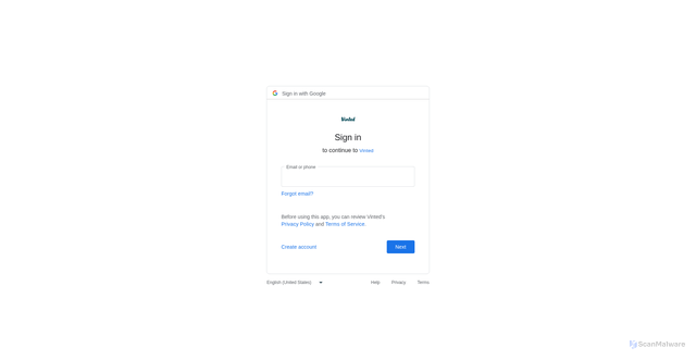 Security scan screenshot of https://vint.yjiankuny.workers.dev/auth/google/oauth?redirect_uri=%2Fmember%2Fsignup%2Fselect_type