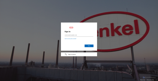 Security scan screenshot of https://www.docs.henkelgroup.cloud