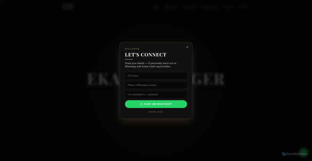 Security scan screenshot of https://realtornextdoordxb.com/