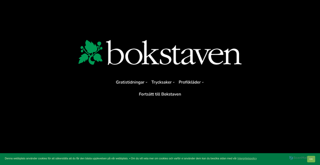 Security scan screenshot of https://bokstaven.nu