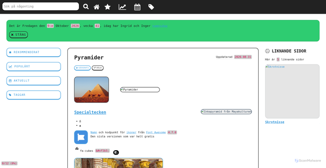 Security scan screenshot of https://prmd.se