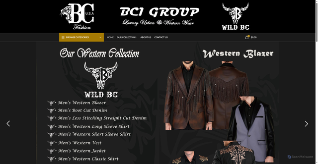 Security scan screenshot of https://bc1collection.com
