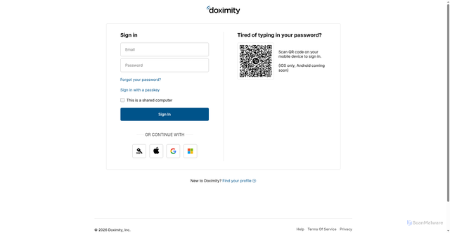 Security scan screenshot of https://graphql.doximity.com