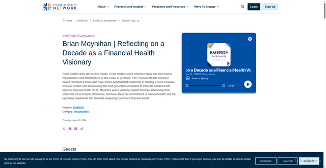 Security scan screenshot of https://finhealthnetwork.org/podcast/brian-moynihan-reflecting-on-a-decade-as-a-financial-health-visionary/