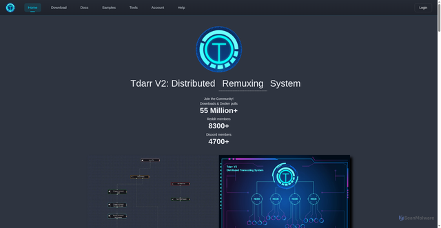 Security scan screenshot of https://api.tdarr.io