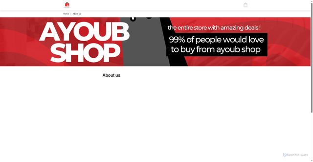 Security scan screenshot of https://asbcrafts.com/about-us