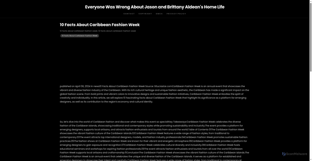 Security scan screenshot of https://streebanbosblog-dpd5o3ygspz5.edgeone.app/10-facts-about-caribbean-fashion-week.html