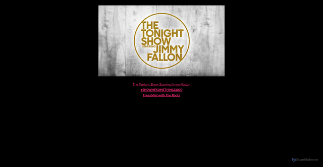 Security scan screenshot of https://the-tonight-show.com/