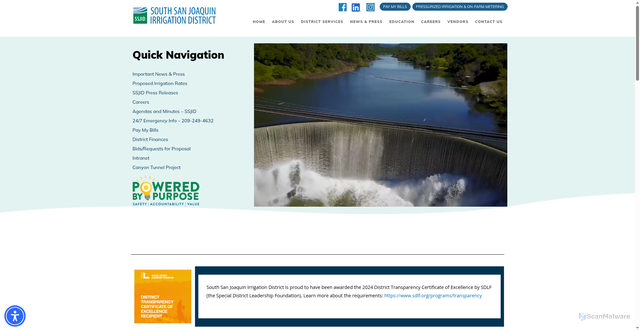 Security scan screenshot of https://www.ssjid.gov/