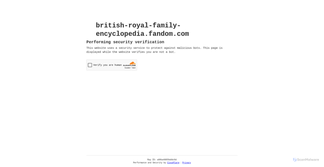 Security scan screenshot of https://british-royal-family-encyclopedia.fandom.com/wiki/Anne,_Princess_Royal