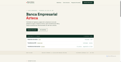 Screenshot of empresarial-azteca1.com