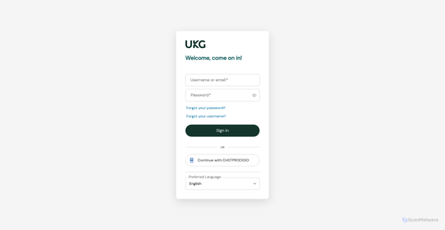 Security scan screenshot of https://21881cust01.prd.mykronos.com
