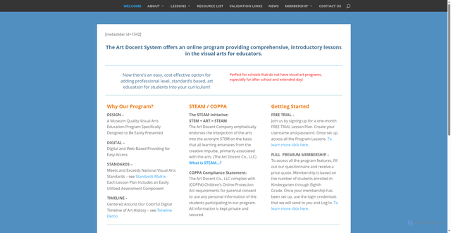 Security scan screenshot of https://artedco.org