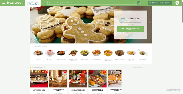 Security scan screenshot of https://kiwilimon.com