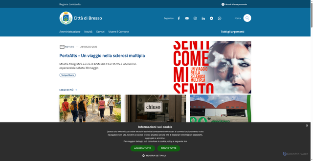 Security scan screenshot of https://www.bresso.net