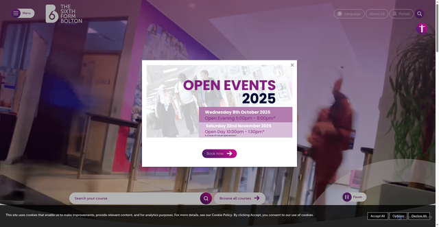 Security scan screenshot of https://www.bolton-sfc.ac.uk/